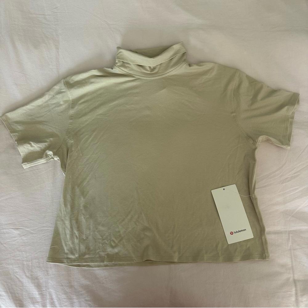 Lululemon Athletic Relaxed-Fit Cotton-Blend Turtleneck Tee